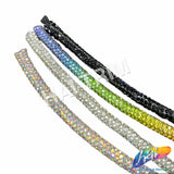 1/4" Crystal Rope Rhinestone Drawstring Trim