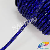 1/4" (6mm) Crystal Rope Rhinestone Drawstring Trim