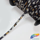 1/4" (6mm) Crystal Rope Rhinestone Drawstring Trim