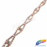 3/8" Eye Crystal Rhinestone Trim, RT-006