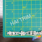 5/8" Flower Teardrop Rhinestone Trim, RT-007