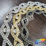 5/8" Eye Crystal Rhinestone Trim, RT-014