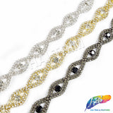 5/8" Eye Crystal Rhinestone Trim, RT-014