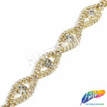 5/8" Eye Crystal Rhinestone Trim, RT-014