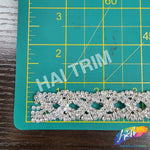 3/4" Braided Crystal Rhinestone Trim, RT-015