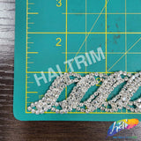 1" Swirl Crystal Rhinestone Trim, RT-016