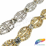 1" Crystal Rhinestone Trimming, RT-018