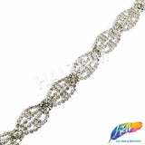 1" Crystal Rhinestone Trimming, RT-018