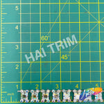 SALE! 1/2" Square Diamante Rhinestone Trim, RT-133