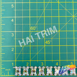 SALE! 1/2" Square Diamante Rhinestone Trim, RT-133