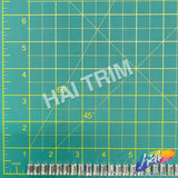 3/8" Crystal Glass Baguette Rhinestone Trim, RT-143