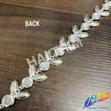 7/8" Glass Arrow Jewel Rhinestone Trim, RT-181