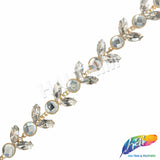 7/8" Glass Arrow Jewel Rhinestone Trim, RT-181