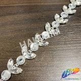 7/8" Glass Arrow Jewel Rhinestone Trim, RT-181