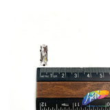 5x15mm Crystal Rectangle Sew-on Rhinestone w/ Metal Setting