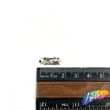 5x15mm Crystal Rectangle Sew-on Rhinestone w/ Metal Setting