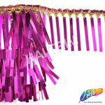 3 3/4" Rectangle Sequin Fringe with Braided Sequins Tape, SEQ-005