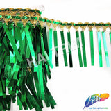 3 3/4" Rectangle Sequin Fringe with Braided Sequins Tape, SEQ-005