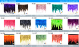 4-6" Bleached Dyed Saddle Fringe (1 Yard)