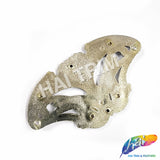 Silver Plastic Carved Buckle Piece, NAS-036