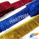 4" Plastic Tinsel/Lurex Fringe