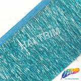 4" Plastic Tinsel/Lurex Fringe