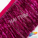 4" Plastic Tinsel/Lurex Fringe