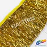 4" Plastic Tinsel/Lurex Fringe