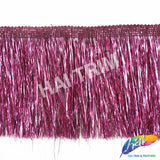 4" Plastic Tinsel/Lurex Fringe