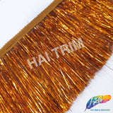 4" Plastic Tinsel/Lurex Fringe