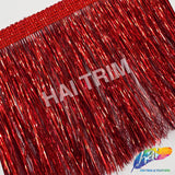 4" Plastic Tinsel/Lurex Fringe