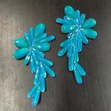 Neon Resin Stone Motif Applique (sold by pair), NAS-005