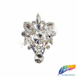 Fancy Color Motif Rhinestone Applique, YH-505
