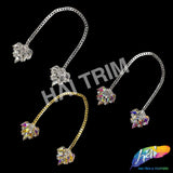 Chained Fancy Rhinestone Trim Piece, YH-528