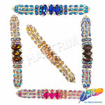SALE! Fancy Rhinestone Motif Banding Applique, YH-084