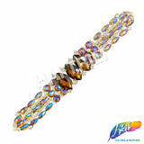SALE! Fancy Rhinestone Motif Banding Applique, YH-084