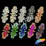 SALE! Fancy Colored Rhinestone Motif Applique, YH-089