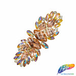 SALE! Fancy Colored Rhinestone Motif Applique, YH-089