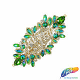 Fancy Color Motif Rhinestone Applique, YH-503