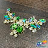 Fancy Jewel Motif Rhinestone Applique, YH-511