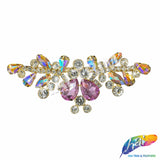 Fancy Jewel Motif Rhinestone Applique, YH-511