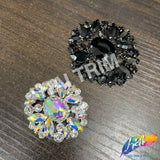 Fancy Oval Medallion Rhinestone Applique, YH-512