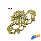 Fancy Star Motif Rhinestone Applique, YH-514