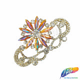 Fancy Star Motif Rhinestone Applique, YH-514