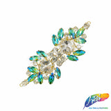 Fancy Color Motif Rhinestone Applique, YH-516