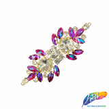 Fancy Color Motif Rhinestone Applique, YH-516