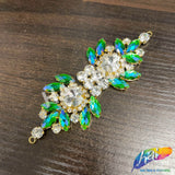 Fancy Color Motif Rhinestone Applique, YH-516