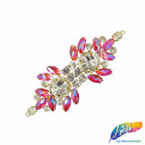 Fancy Color Motif Rhinestone Applique, YH-516
