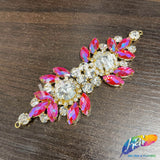 Fancy Color Motif Rhinestone Applique, YH-516
