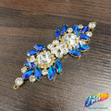 Fancy Color Motif Rhinestone Applique, YH-516
